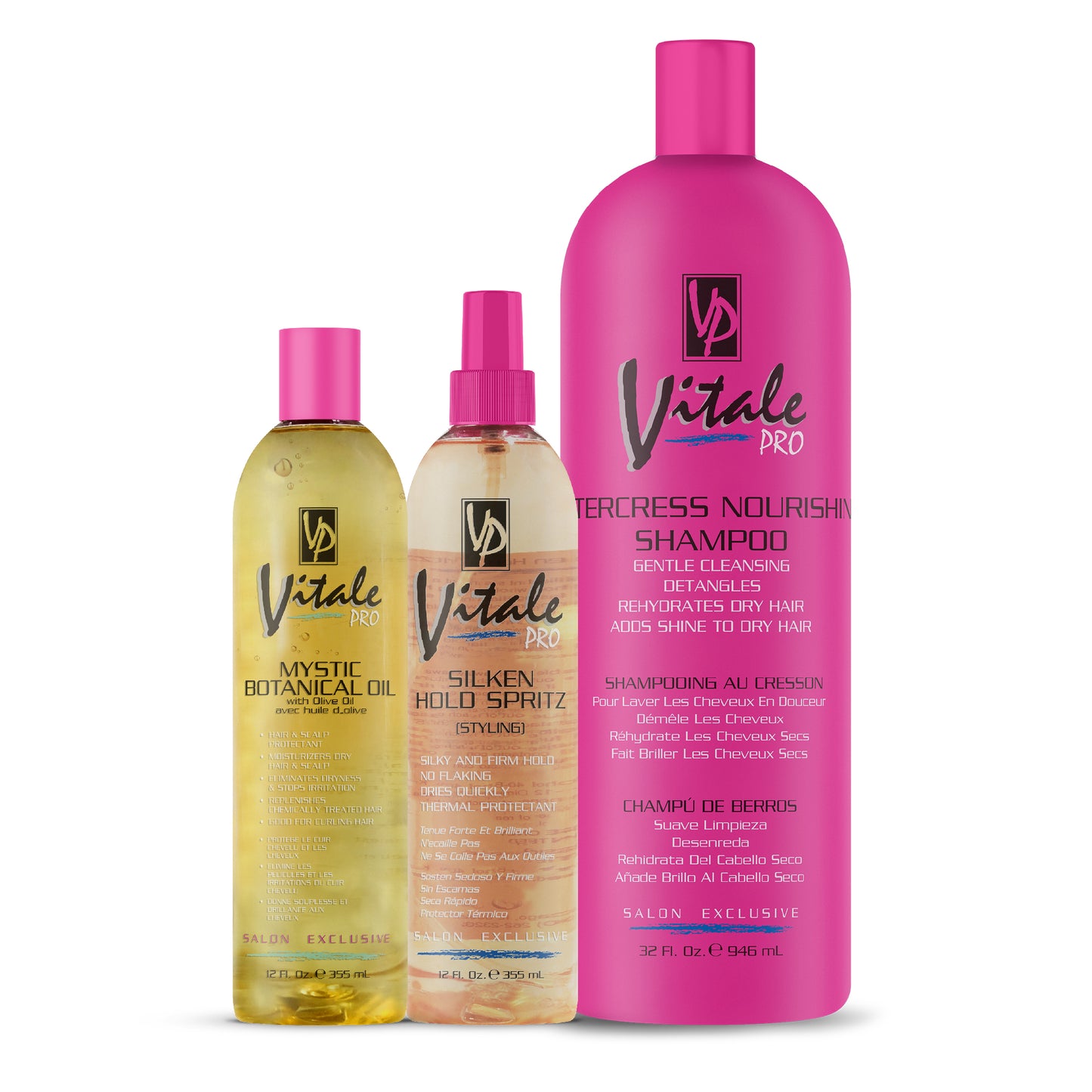 Vitale Pro Luxurious Press & Curl NEW Mini Bundle