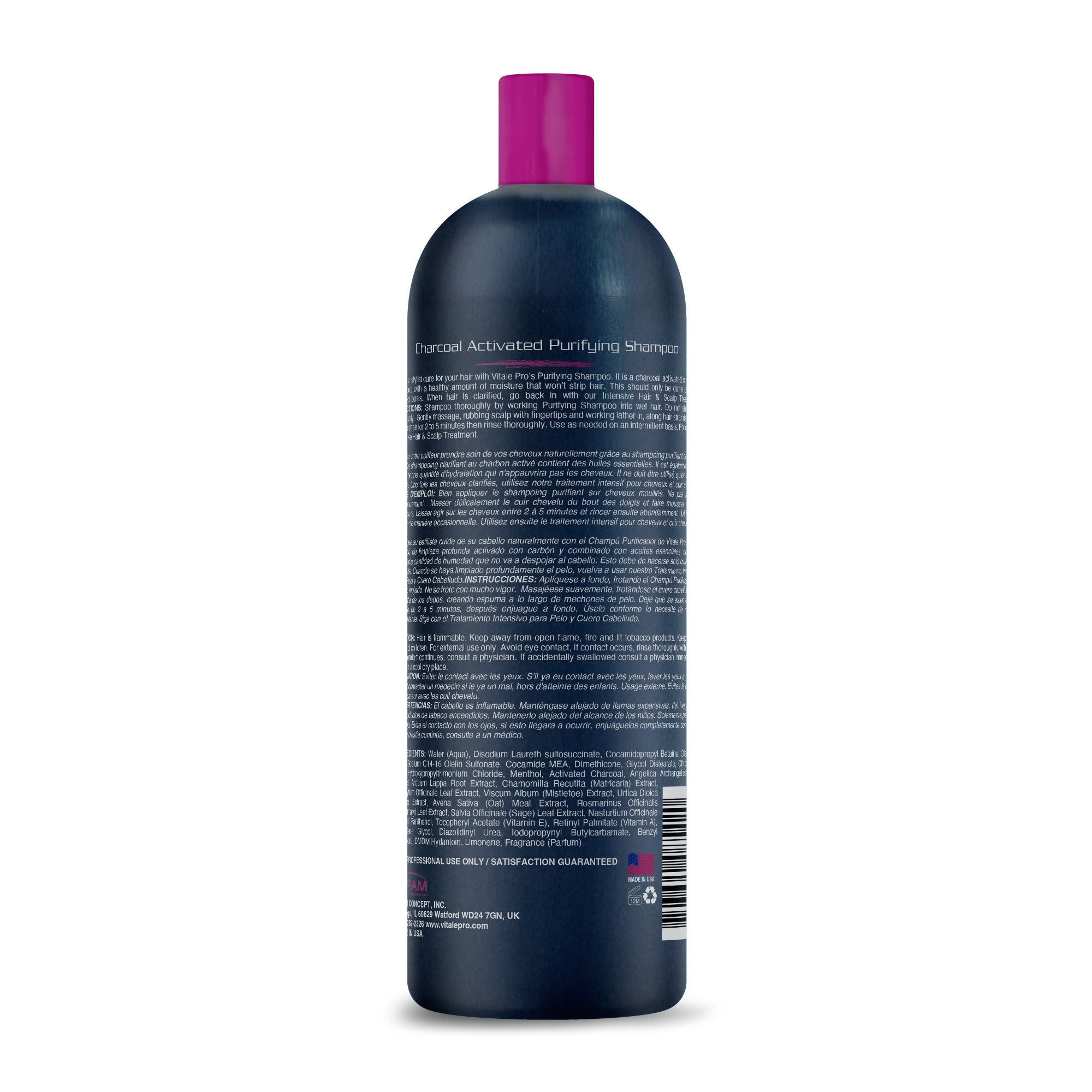 Charcoal Activated Purifying Shampoo